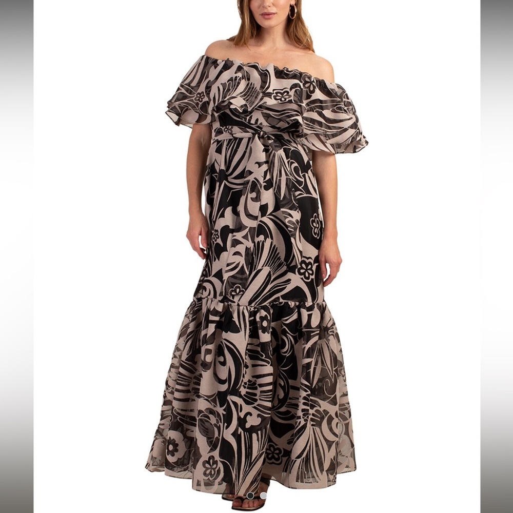 NWT TRINA TURK FLOWERY MAXI DRESS💝
